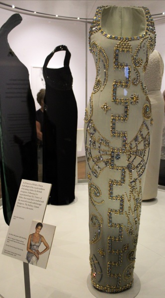 Diana Versace dress designer kensington palace exhibition